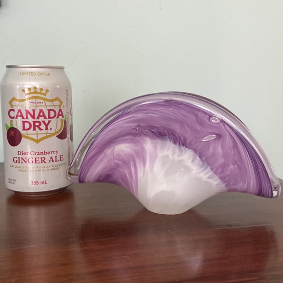 Murano glass serviette holder - Picture 7 of 9